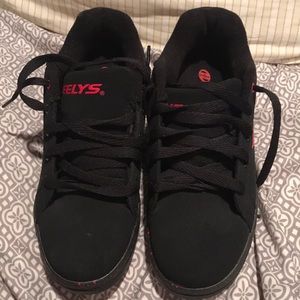 Black and red heelys!